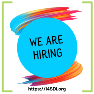we are hiring I4SDI.org