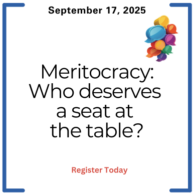 i4sdi.org workshop 4 Meritocracy: Who deserves a seat at the table?