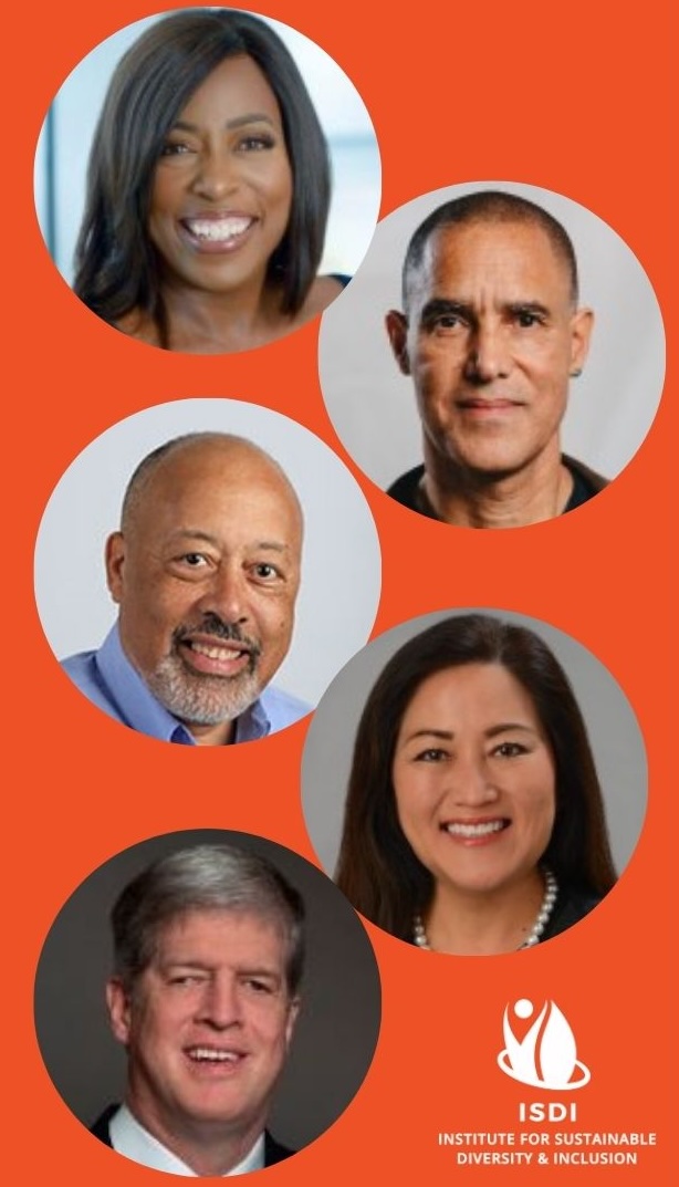 Headshots of Amelia Ransom, African American woman, Eddie Pate, African American man, Effenus Henderson, African American man, Kimberly Frank, Asian American woman, Kirk Adams, Caucasian man.
