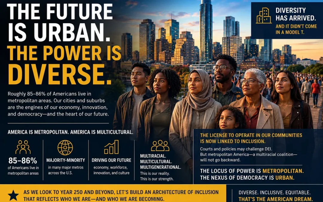 Diversity has Arrived in Our Urban Centers