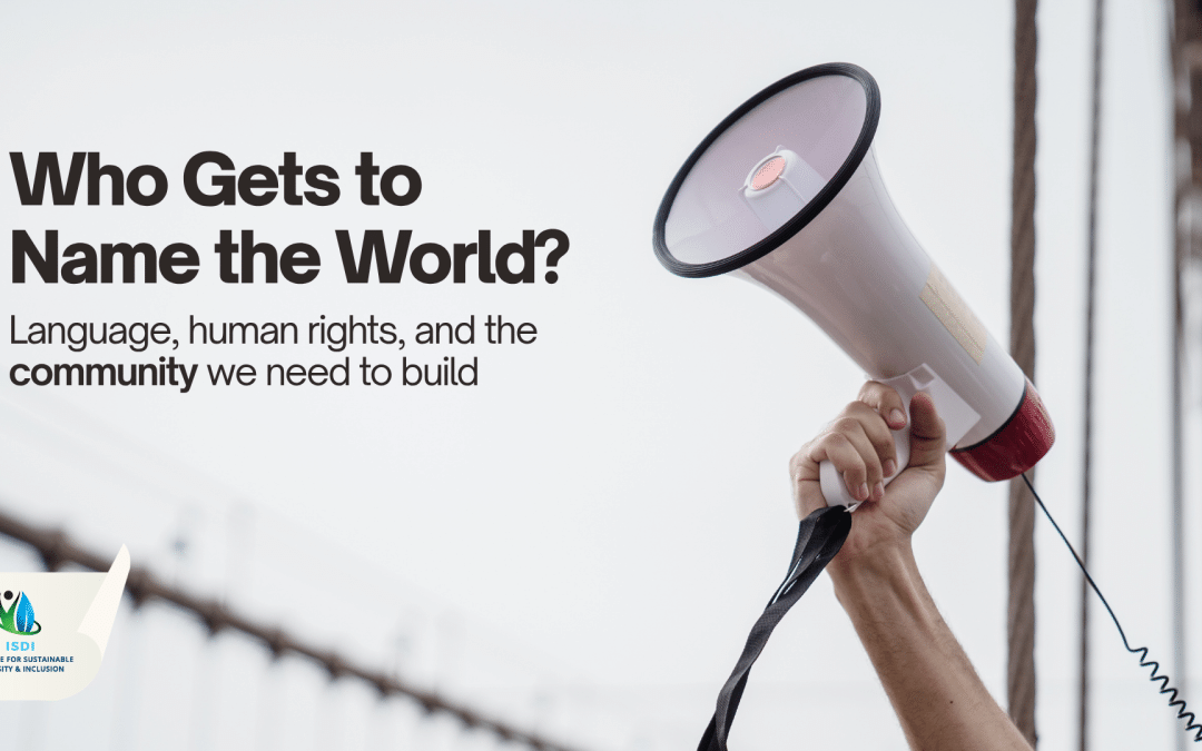 Who Gets to Name the World?